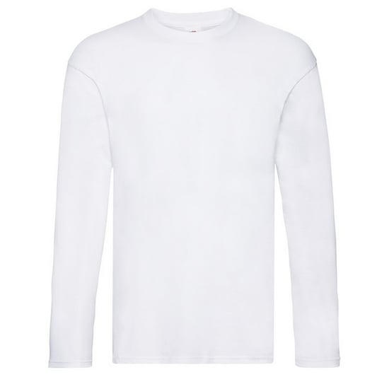 Fruit of the Loom Heren Origineel T-shirt met lange mouwen (Wit) - Image 1