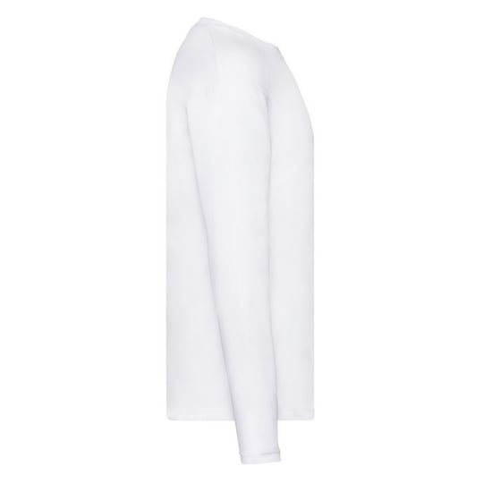 Fruit of the Loom Heren Origineel T-shirt met lange mouwen (Wit) - Image 3