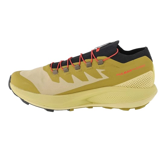 Salomon Mens Pulsar Trail Pro 2 Trainers (Green) - Image 1