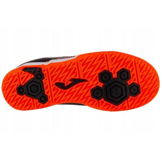 Joma Evolution lederen voetbalschoenen voor kinderen (Oranje) - Image 4