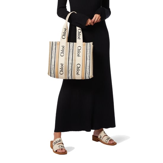 Chloé Woody Medium Tote Tas - Image 5