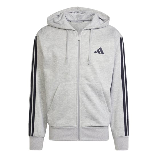 Essentials 3-Stripes Fleece Hoodie - Image 3