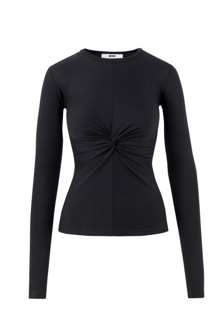 BENU Svart vriden blus - Image 3