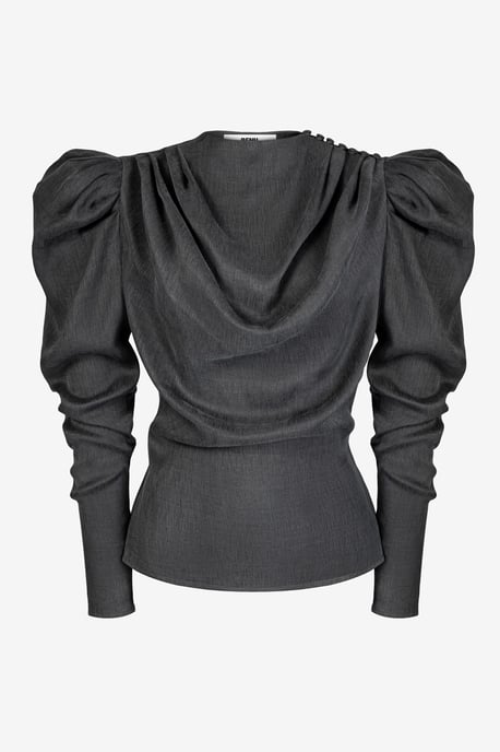 BENU Grijze blouse met knopen - Image 3