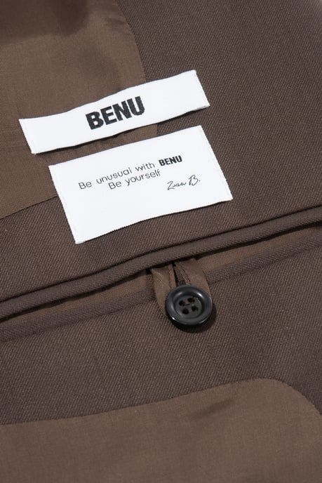 BENU Oversized Kavaj Dam med Knappar - Image 5