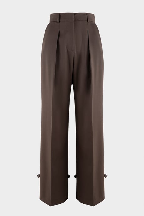 BENU Dames Bruine Elegante Broek met Sluiting bij de Pijp - Image 3