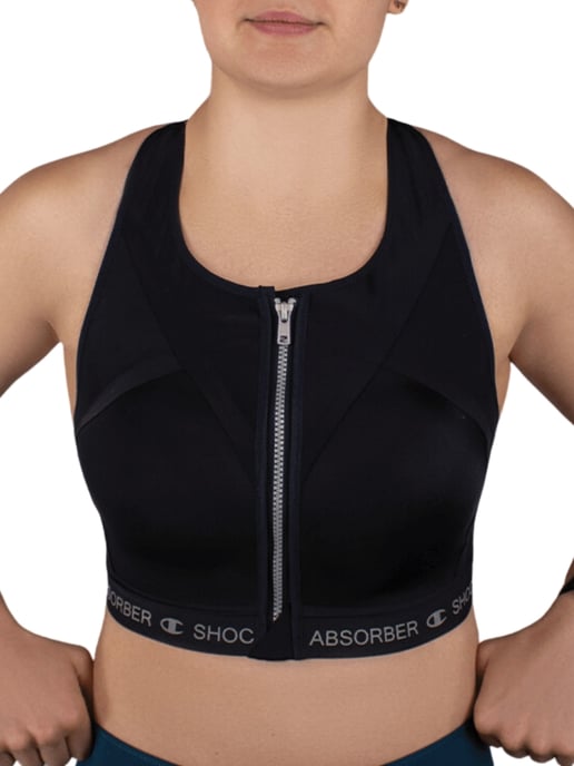 InfinitY Power Zip Front Sports Bra - Image 4