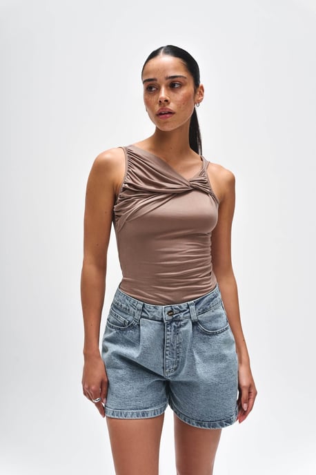BENU Mocka cupro blus - Image 3