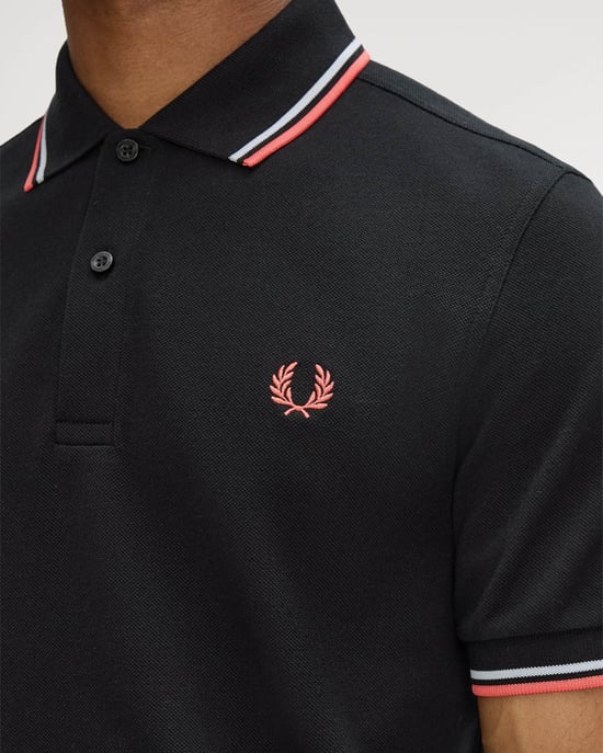 Polo Shirt in Black - Image 6
