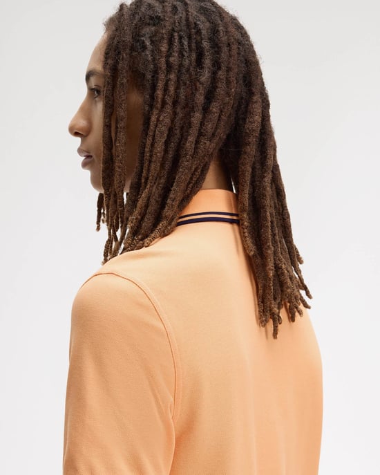 Polo Shirt in Peach - Image 5