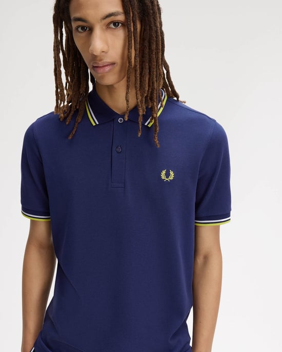 Polo Shirt in Dark Blue - Image 3