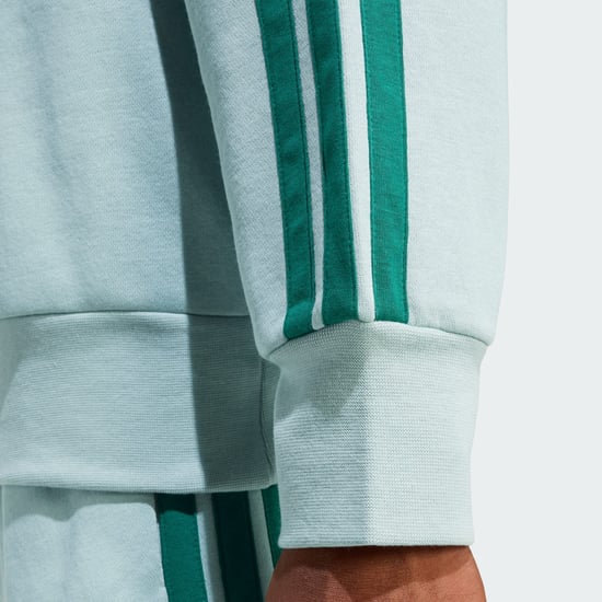 Essentials 3-Stripes Fleece Sweatshirt - Image 5