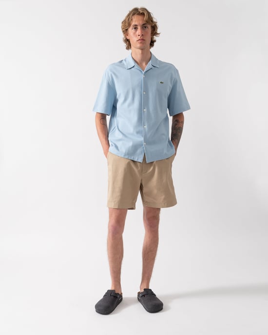 Relaxed Fit Shorts in Tan - Image 1