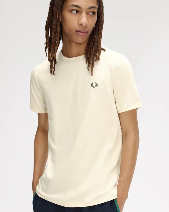 T-Shirt in Cream - Image 4