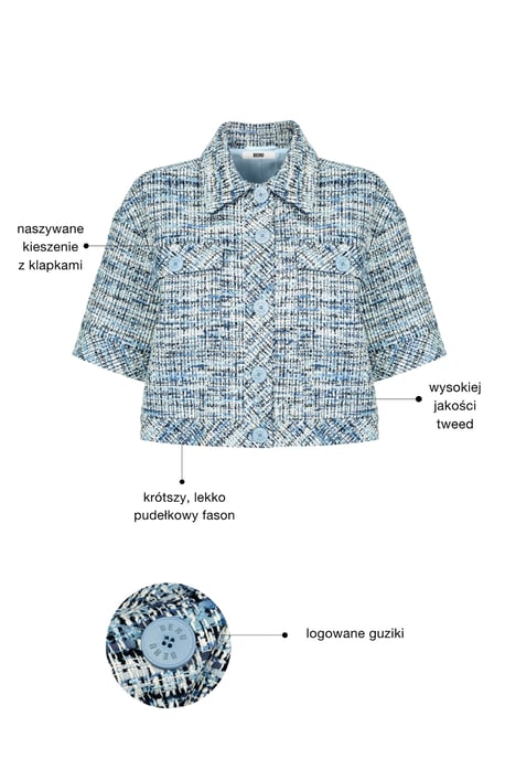 BENU Tweed T-Shirt - Image 6