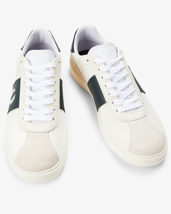 B4 Trainers in Light Grey - Image 1