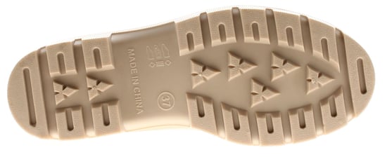 Womens Chunky Ankle Wellies Stamp Slip On nude - Image 5