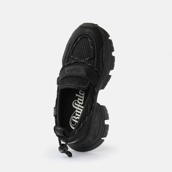 Buffalo Loafer TEC Dames Zwarte Instappers - Image 4