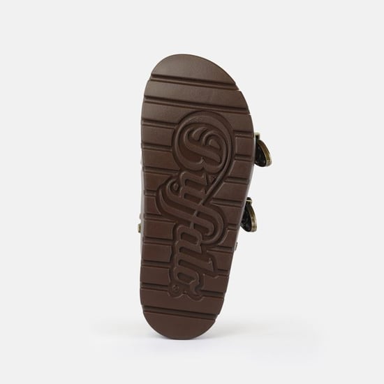 Buffalo Raya Ari West Leather Women's Brown Sandals - Image 5