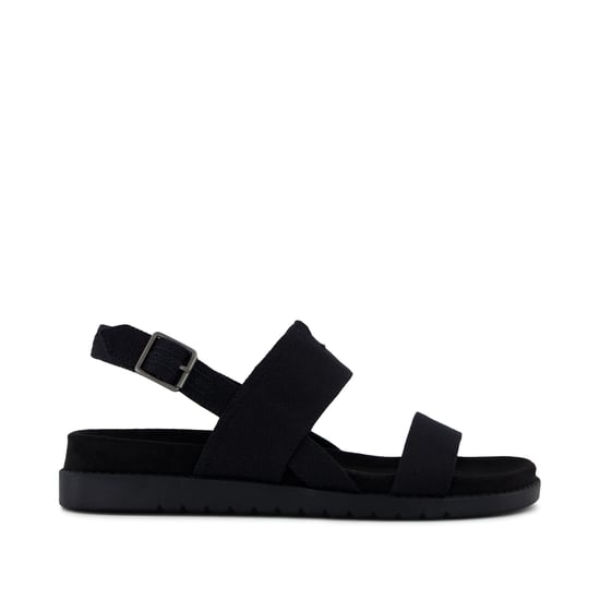 TOMS Marin Slingback Canvas Dames Zwarte Sandalen - Image 2