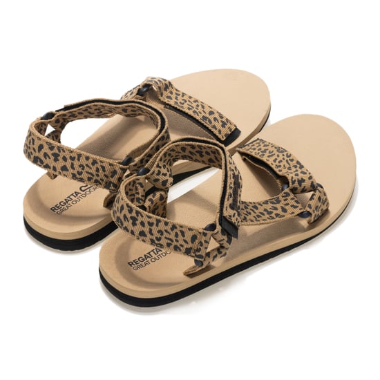 Regatta Womens Flat Sandals Vendeavour Adjustable leopard black - Image 3