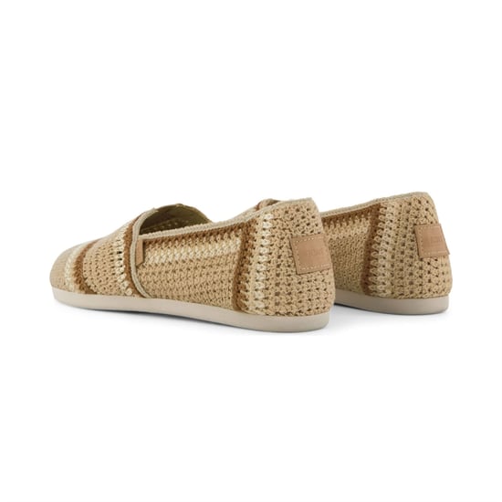 TOMS Alpargata Classic Bomull Dam Mörk Beig Espadrillos - Image 3