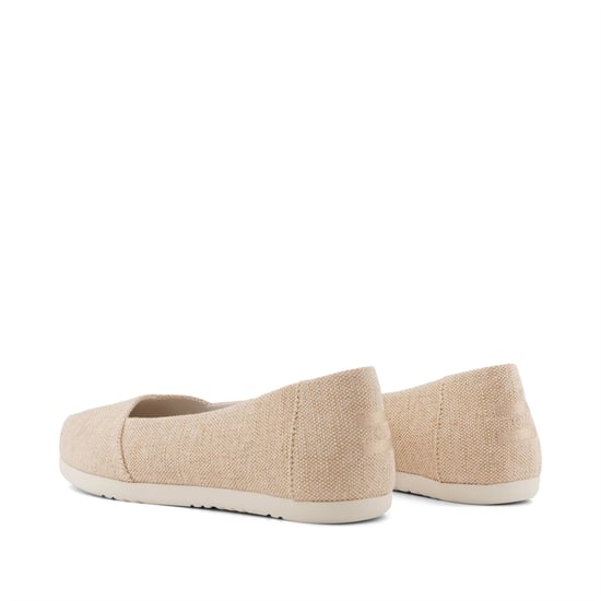 TOMS Alpargata Ballet Canvas Dames Champagne Espadrilles - Image 3