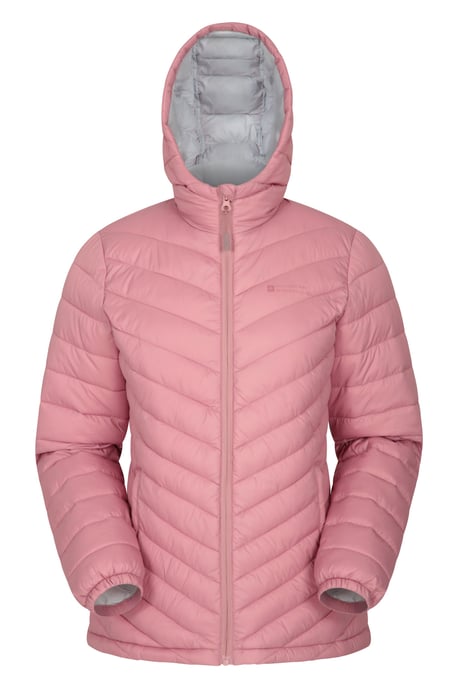 'Seasons' Women's Padded Jacket Water Resistant Winter Coat Pink - Image 2