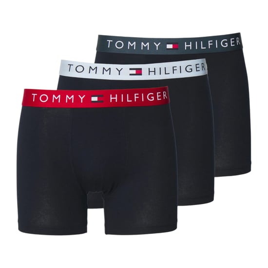 Tommy Hilfiger Mens Underwear 3Pack TH Original Logo Waistband Trunks Soft Boxer - Image 1