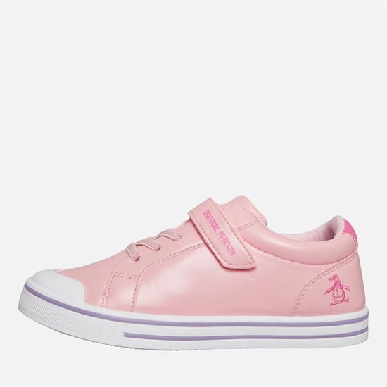 Penguin Junior Rainbow Girls's Pink Trainers - Image 1
