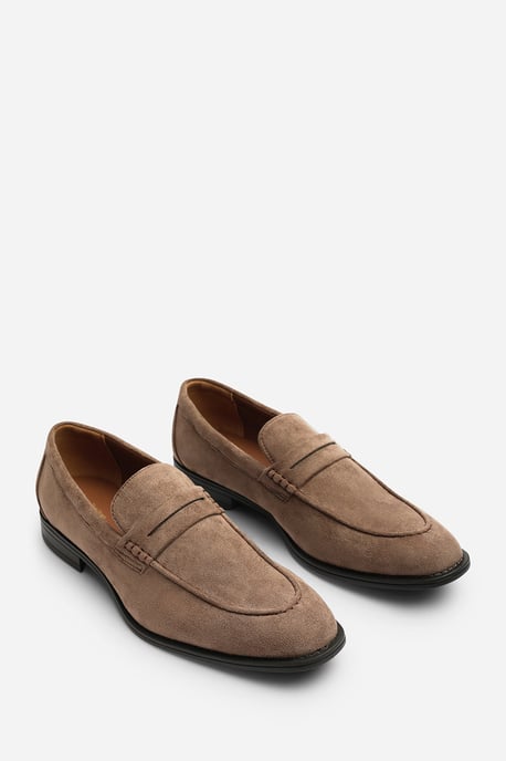 Gavin Suede Slip on Penny Loafer - Image 3