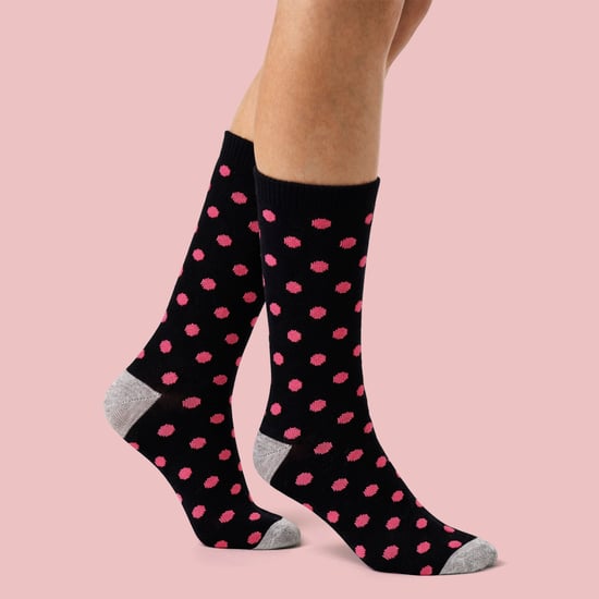 6 Pack Ladies Bamboo Socks Soft Breathable Patterned Everyday Socks - Image 4