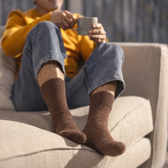 3 Pack Mens Wool Boot Socks Warm Cushioned Hiking Crew Socks - Image 4