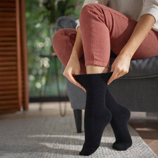 3 Pack Ladies Wool Boot Socks Warm Cushioned Hiking Crew Socks - Image 3