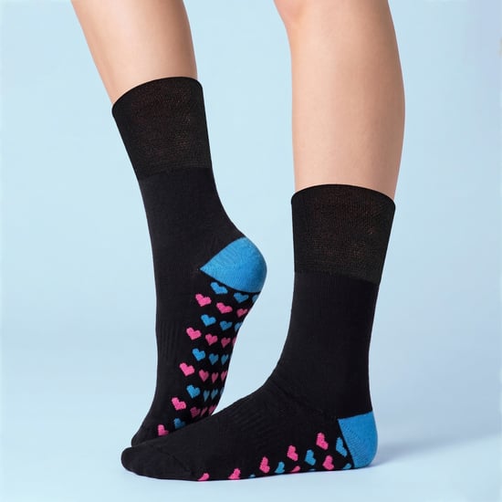 6 Pack Ladies Bamboo Non Elastic Socks Soft Breathable Everyday Comfort - Image 4