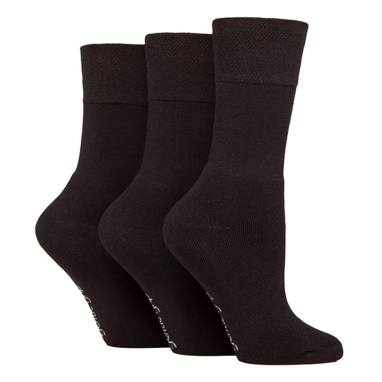 3-Pack Dames Bamboosokken Zacht Ademend Gevoerde Crew Sokken - Image 1