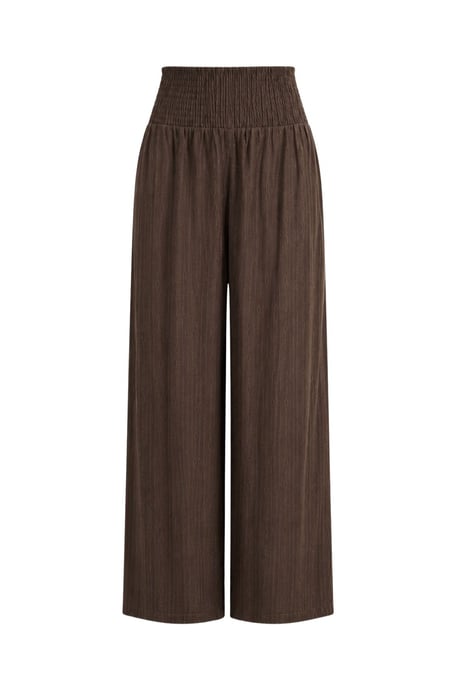 Hoge Taille Coltrui Brede Pijpen Gebreide Set - Image 4