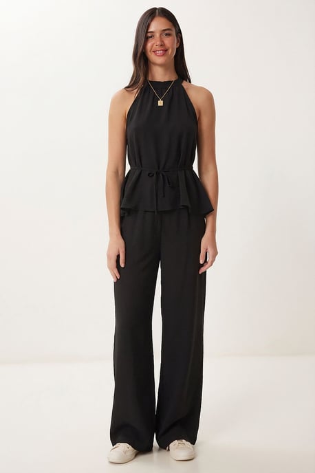 Hoog Taille Haltersnoer Twee-delige Gecoördineerde Set - Image 2