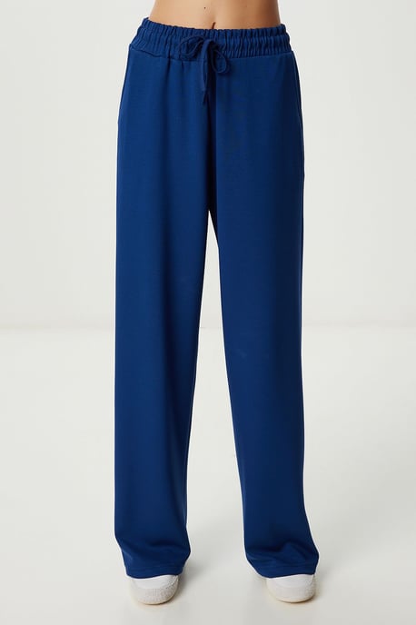 Casuele Korte Mouwen Crew Neck Met Touwtjes Taille Twee-Delige Co-Ord Set - Image 5