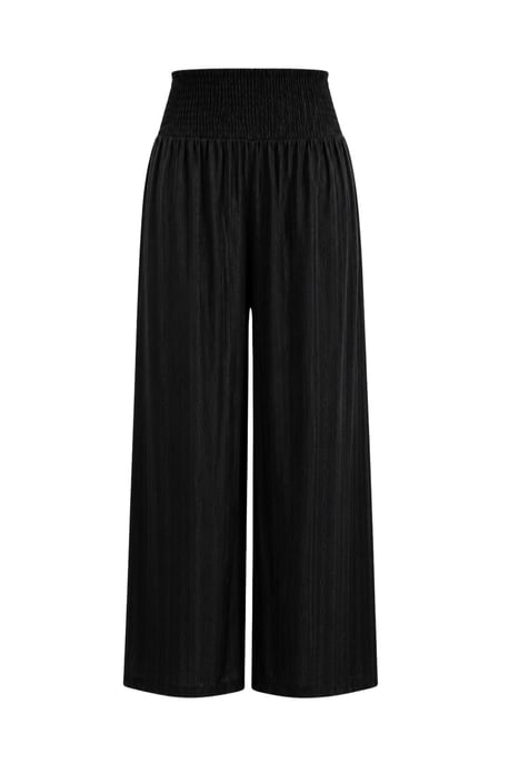 Hoge Taille Coltrui Wijde Pijpen Brei Set - Image 4