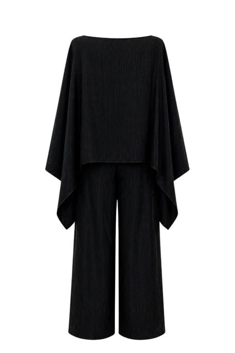Hoge Taille Coltrui Wijde Pijpen Brei Set - Image 5