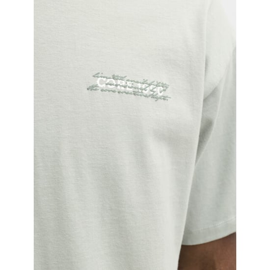 Jack & Jones Jcoeterna script back print tee ss sa26 mint - Image 3