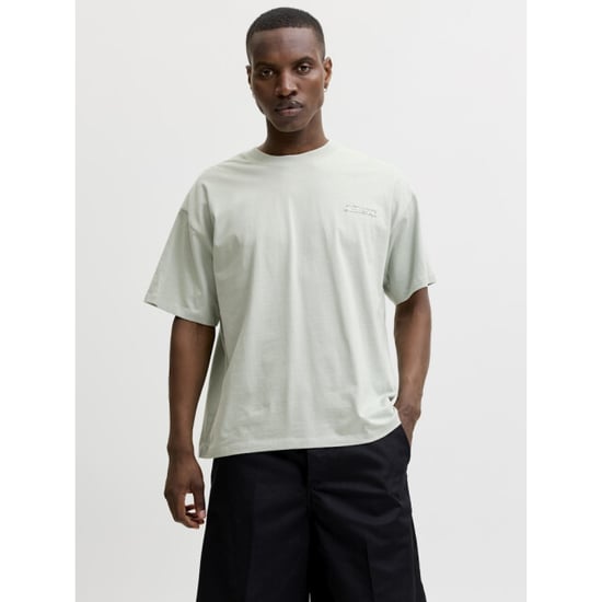 Jack & Jones Jcoeterna script back print tee ss sa26 mint - Image 4
