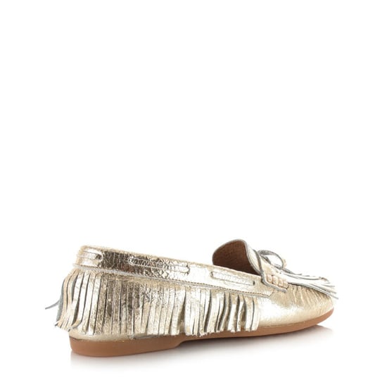 DWRS Label Dwrs parral crackled champagne mocassins dames - Image 5