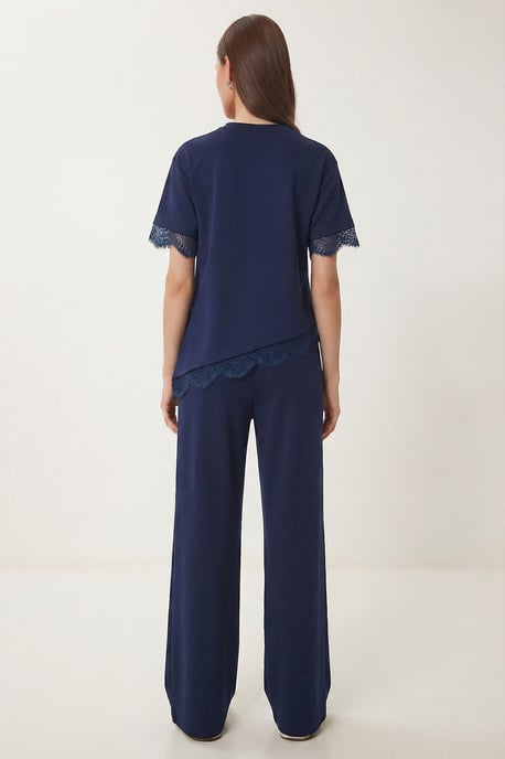 Hoge Taille Wijde Pijpen Twee-Delige Set - Image 5