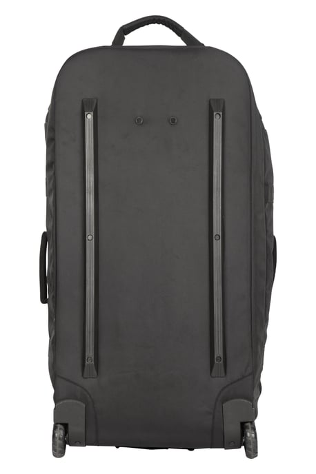 'Voyager' Wheelie Holdall with Organiser Pocket Adventure Bag Black - Image 4