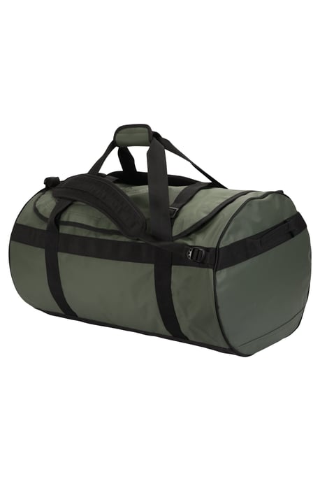Unisex Cargo Bag with Padded Shoulder Straps Heavy Duty Travel Backpack Dark Green - Image 1