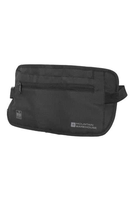 RFID Security Waist Belt Lightweight Elasticated Strap Adjustable Quick Release Black - Image 4