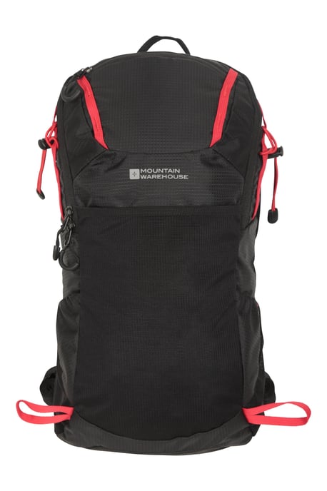 'Inca' Unisex Rucksack with Chest Strap Everyday Backpack Black - Image 2