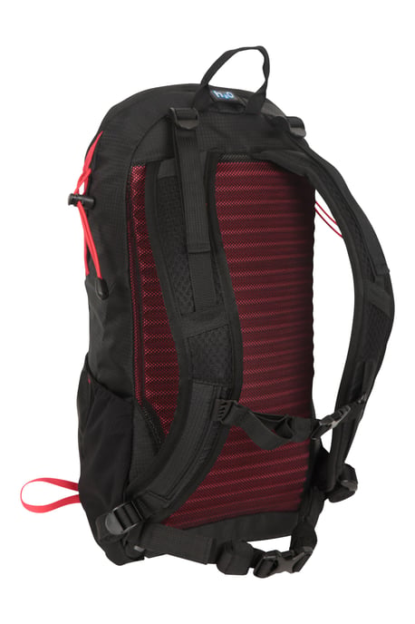 'Inca' Unisex Rucksack with Chest Strap Everyday Backpack Black - Image 4